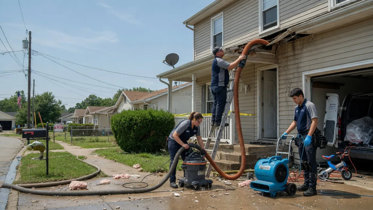 Water Damage Restoration in Hutchins, TX near me